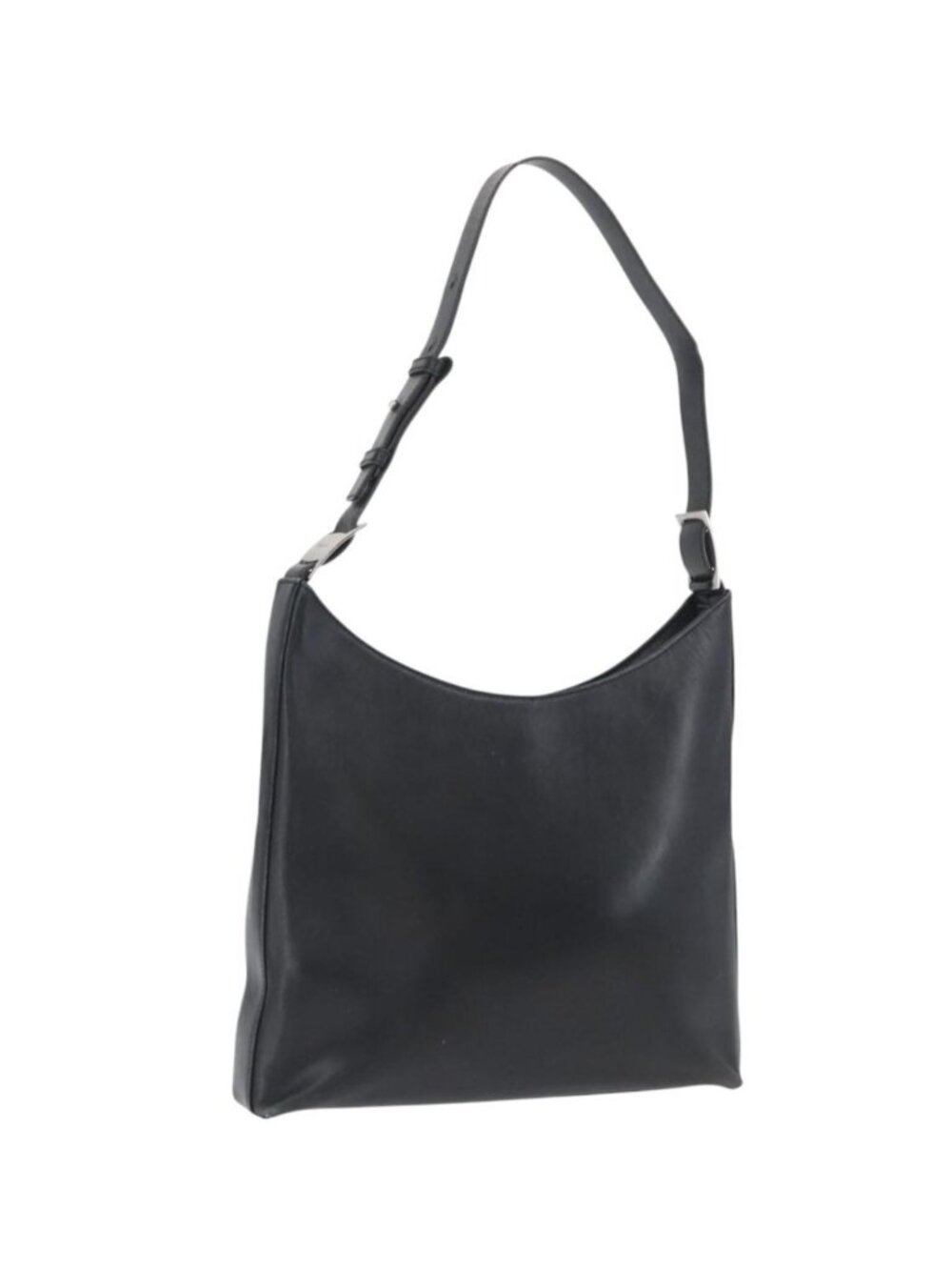 Salvatore Ferragamo Vala Shoulder Bag Leather Black